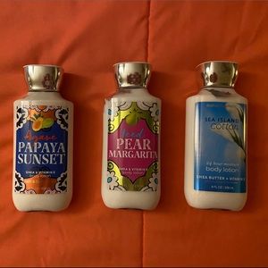 Bath & Body Works - 3 Lotions